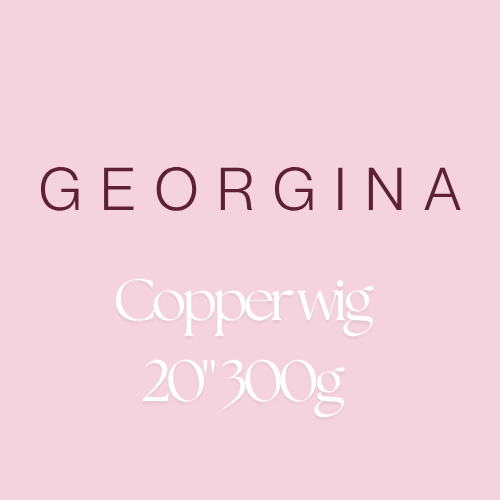 GEORGINA - COPPER 5x5 HD WIG - READY TO SHIP | MEDIUM CAP