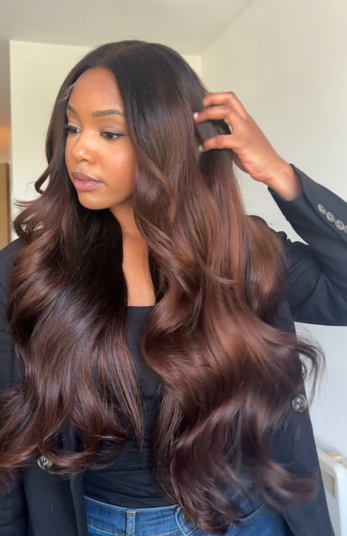 CASSIE - 22" 5x5 HD WIG - READY TO SHIP | MEDIUM CAP
