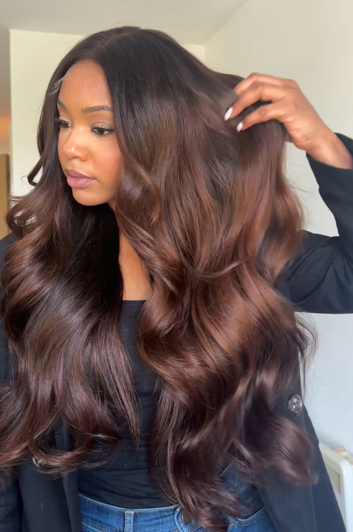 CASSIE - 22" 5x5 HD WIG - READY TO SHIP | MEDIUM CAP