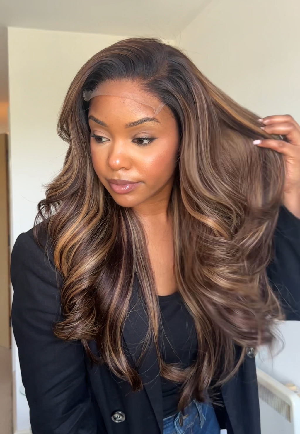 LOLA - 18" 5x5 HD WIG - READY TO SHIP | MEDIUM CAP