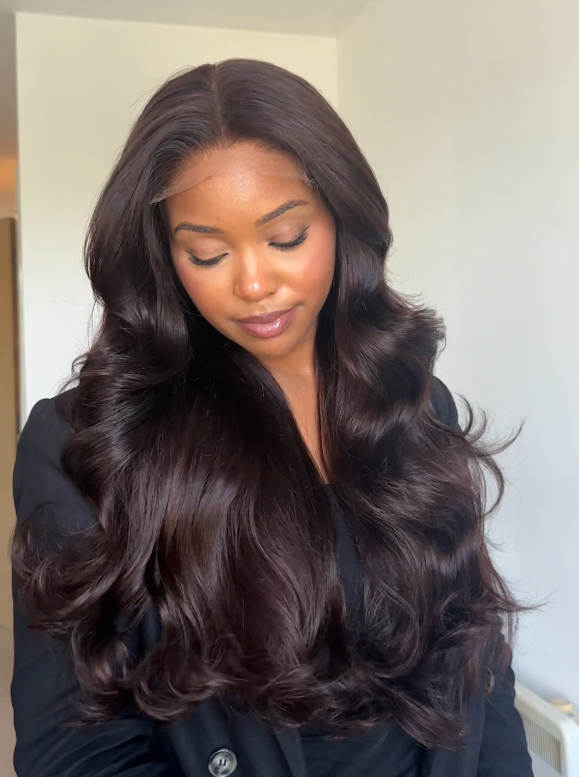 OLIVIA (MAHOGANY BROWN) - 20" 5x5 HD WIG - READY TO SHIP | LARGE CAP
