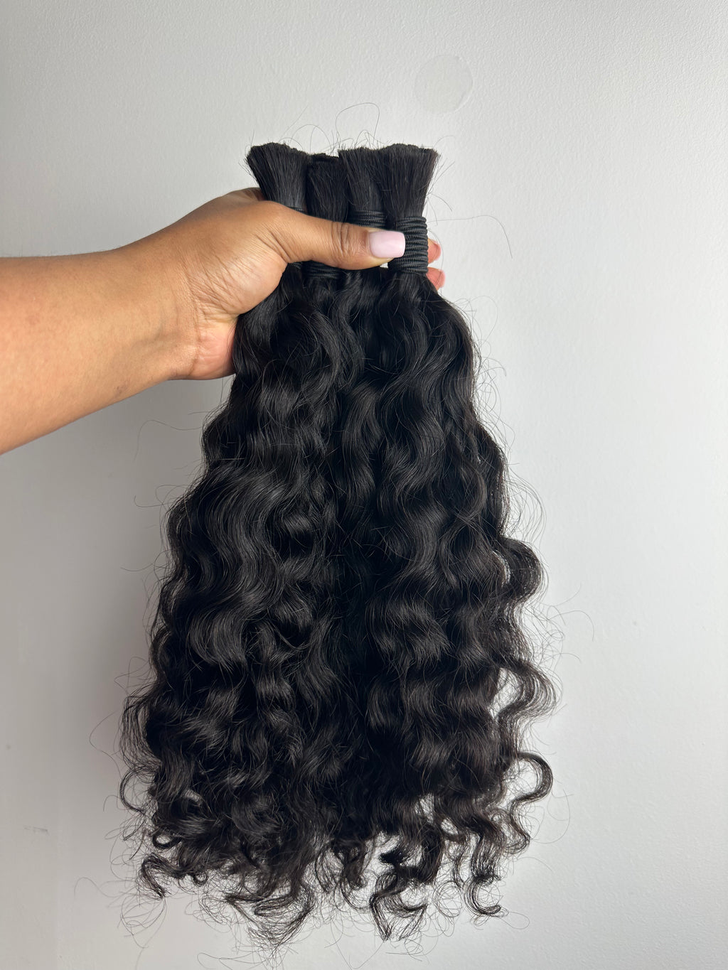 READY TO SHIP: CURLY BULK BRAIDING HAIR BUNDLE