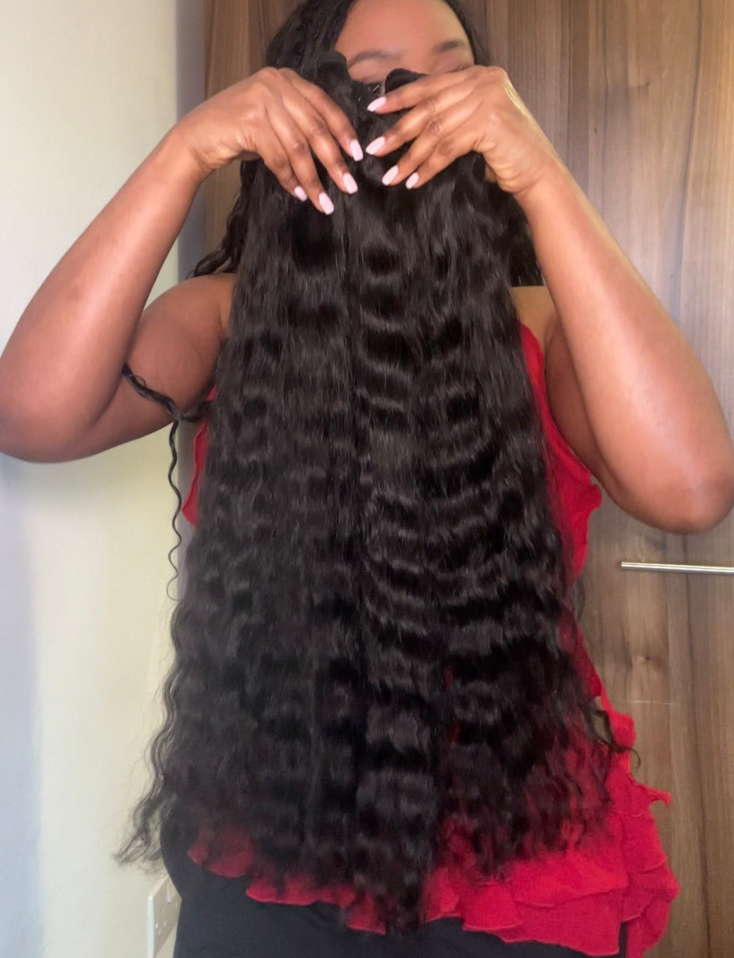 NEXT DAY SHIPPING: RAW INDIAN WAVY 24" BUNDLE x 3