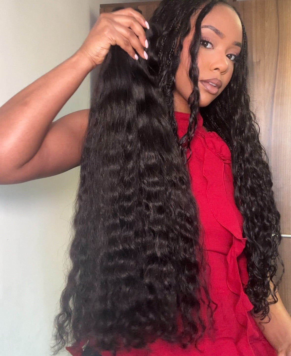 NEXT DAY SHIPPING: RAW INDIAN WAVY 24" BUNDLE x 3