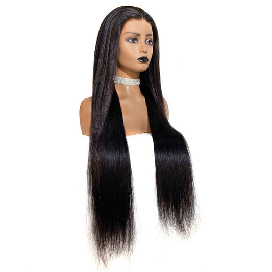 Virgin Hair Lace Closure Wig