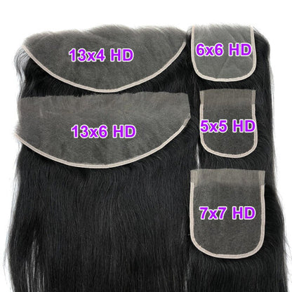 6x6 HD Film Lace Closure