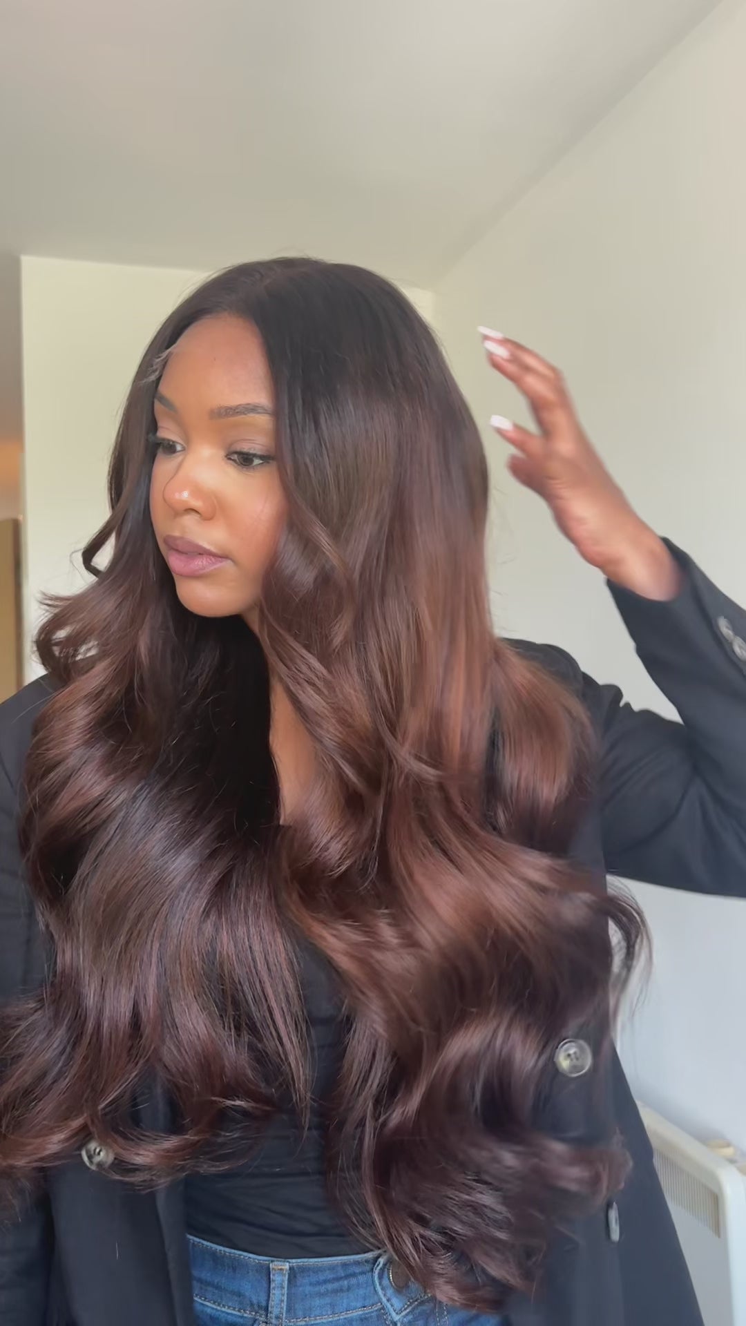CASSIE - 22" 5x5 HD WIG - READY TO SHIP | MEDIUM CAP