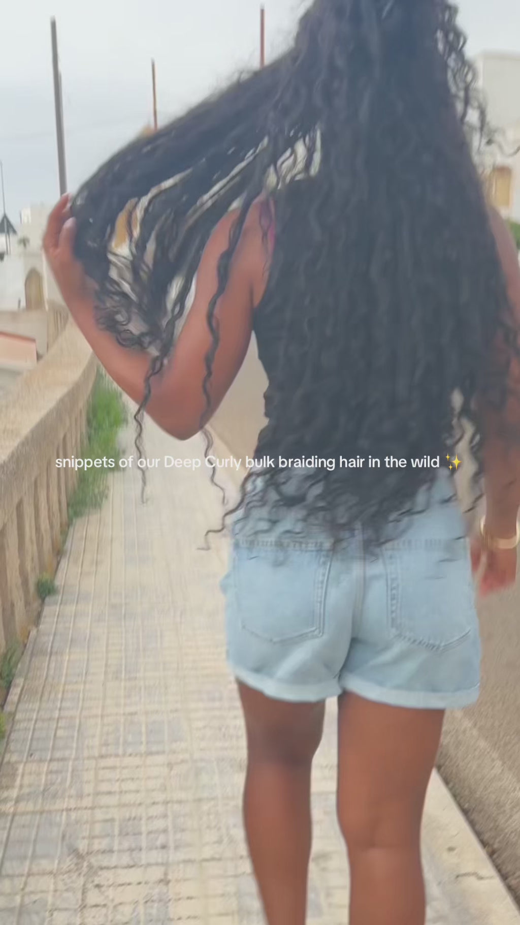 Deep Curly - 100% Human Braiding Bulk Hair